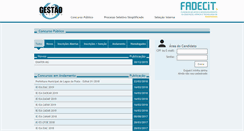 Desktop Screenshot of gestaoconcursos.com.br